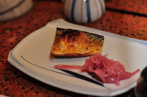 今日も健康的な朝食。チェックアウトの朝には大福帳がもらえる。