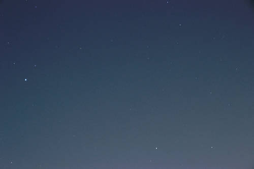 今日の一枚「東京の星空」